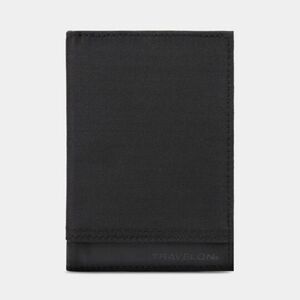 TRAVELON RFID Blocking Multi-Passport Holder, Black Rfid Blocking Passport